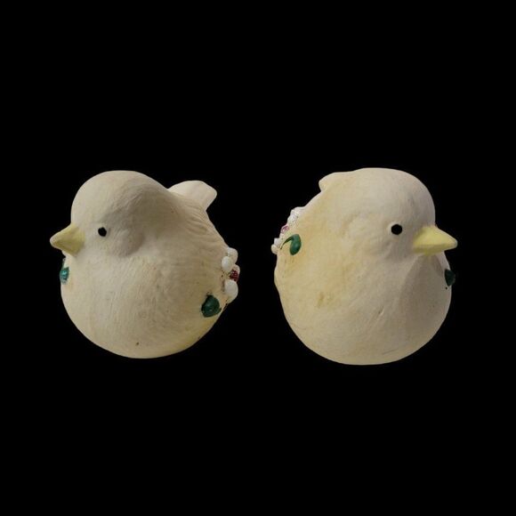Vintage Pair of Porcelain Bird Figurines - Picture 5 of 12